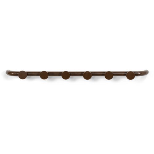 Spinder Design Garderobenleiste Balder Braun Stahl 4.5 cm - Garderobenleiste