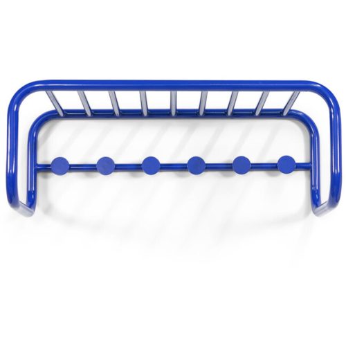 Spinder Design Garderobenleiste Balder Blau Stahl 24.8 cm - Garderobenleiste
