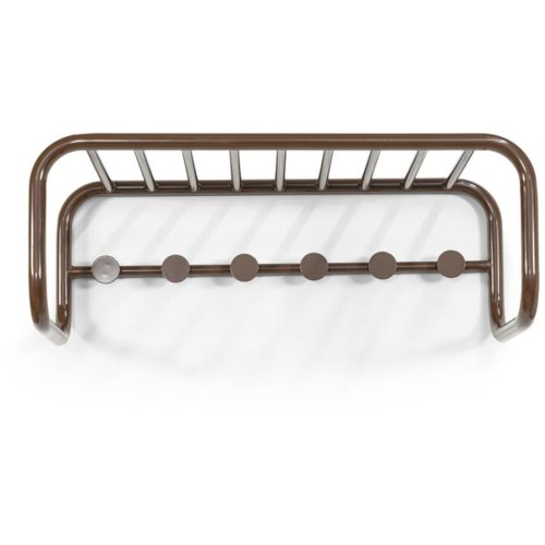 Spinder Design Garderobenleiste Balder Braun Stahl 24.8 cm - Garderobenleiste