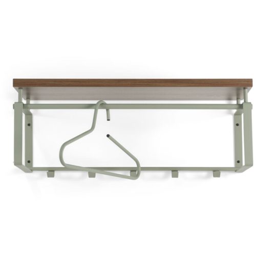 Spinder Design Garderobe Hesta Grün Stahl 28 cm - Farbe: Dusty Green - Material: Stahl/Melanin - Garderobe