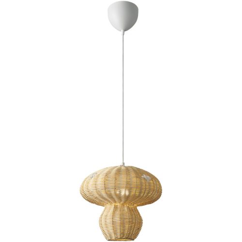 NORDLUX Pendellampe Allie Braun Rattan B 30 cm H 28.3 cm - Pendellampe