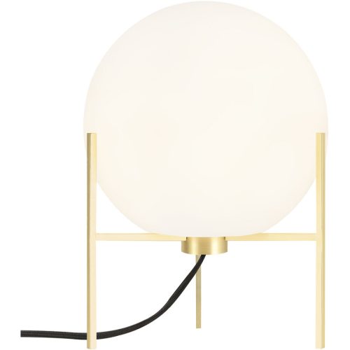 NORDLUX Tischlampe Alton Edelstahl Glas B 20 H 29 cm - Farbe: messing - Tischlampe