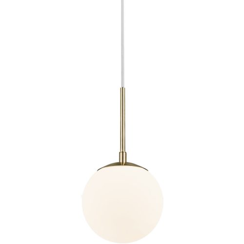 NORDLUX Pendellampe Grant Edelstahl Glas B 15 H 29 cm - Farbe: messing - Pendellampe