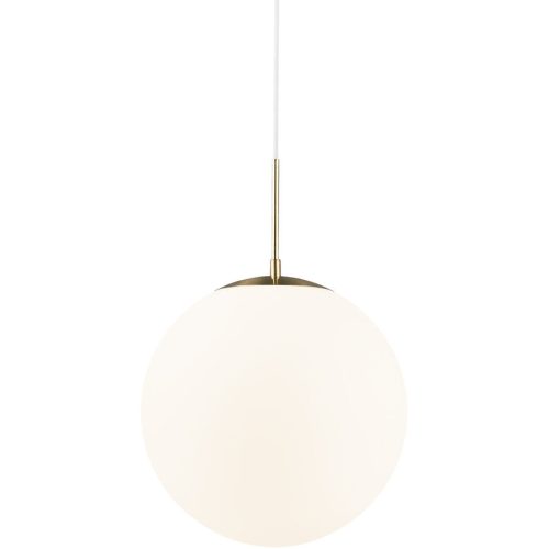 NORDLUX Pendellampe Grant Edelstahl Glas B 35 H 35 cm - Farbe: messing - Pendellampe