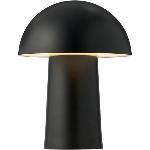 NORDLUX Tischlampe Faye Schwarz Metall B 17.3 H 22 cm - Tischlampe