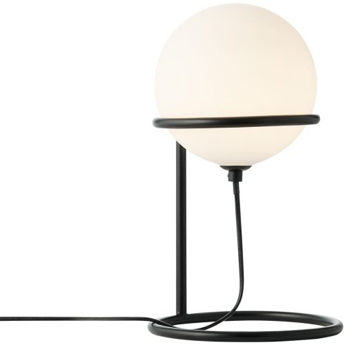 NORDLUX Tischlampe Wilson Schwarz Metall B 18 H 31 cm - Material: Glas/Metall - Tischlampe