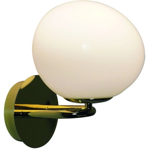 NORDLUX Wandlampe Shapes Edelstahl Metall B 22.5 H 26 cm - Farbe: messing - Wandlampe
