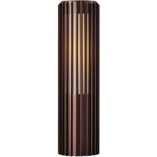 NORDLUX Aussenlampe Aludra Braun Aluminium B 12.4 cm H 45.4 cm - Aussenlampe