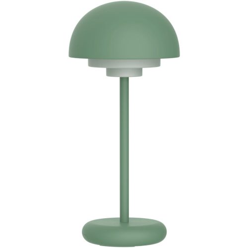 Tischlampe Smukke Grün Kunststoff B 14 cm H 30.5 cm - Material: Polycarbonat - Tischlampe