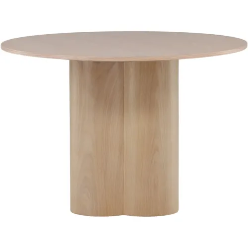 Esstisch Olav Braun Holz B 110 cm - Farbe: Hellbraun - Material: Eiche - Esstisch