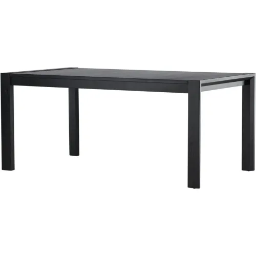 Esstisch Slade Schwarz Holz B 170 cm - Material: Eiche - Esstisch