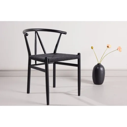 LIVIQUE, Stuhl Stol Schwarz Stahl B 55 cm - Stuhl