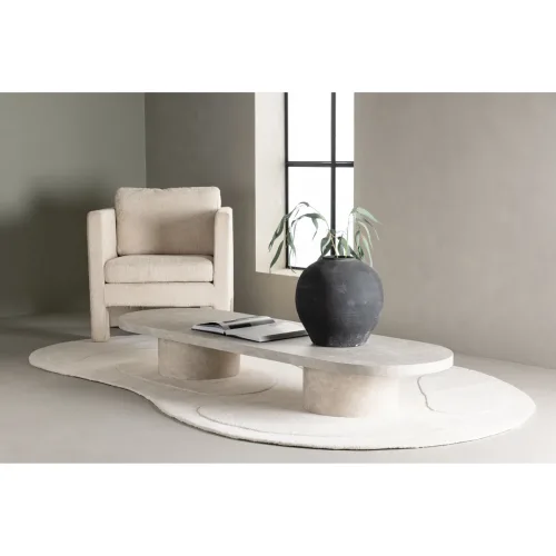 LIVIQUE, Salontisch Norsk Beige MDF B 190 cm - Salontisch