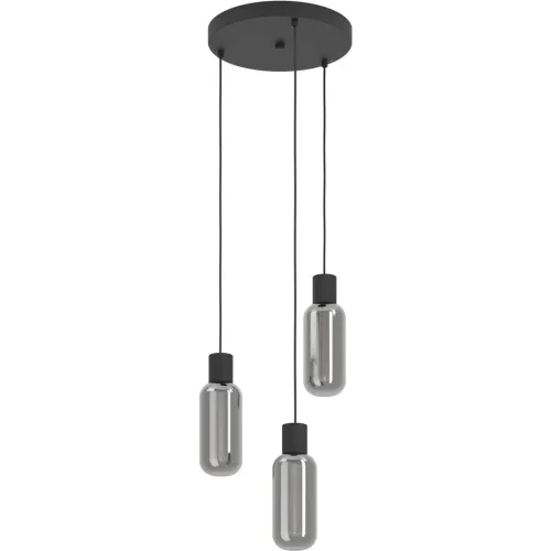 Pendellampe Maione Schwarz B 30 cm