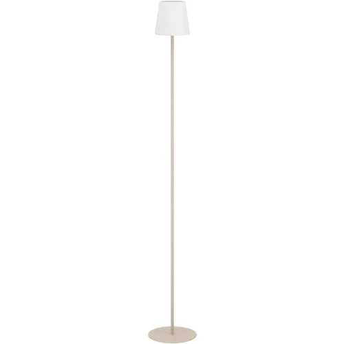 Stehlampe Fiorana Sandfarben H 140.5 cm