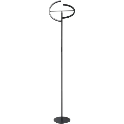 Stehlampe Castelpoto Schwarz 2000 lm Dimmbar H 180 cm
