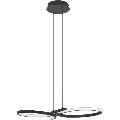 Pendellampe Serpins Schwarz 2500 lm B 30 cm