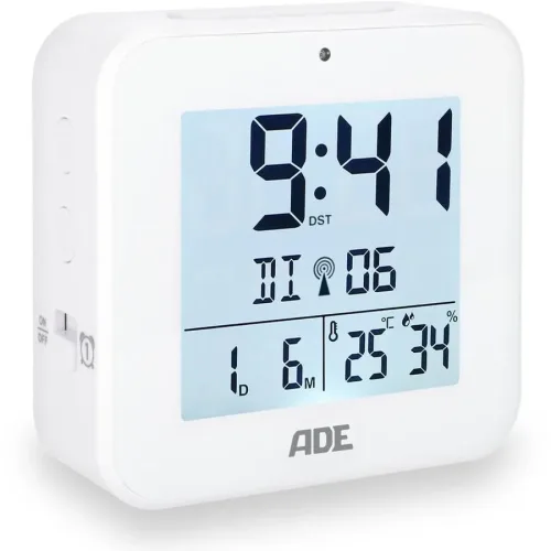 undefined, ADE Funkwecker mit Nachtlichtsensor