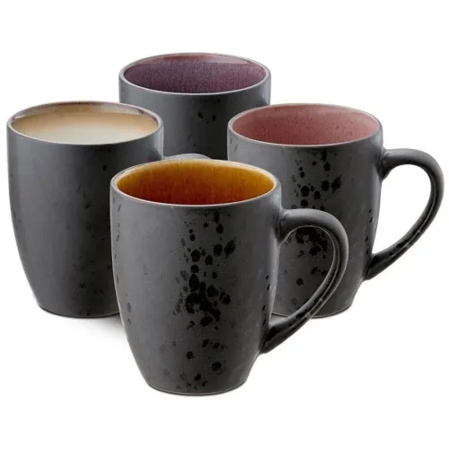 Bitz, Bitz 1015188 Kaffeetasse 4 Stk. Bunt