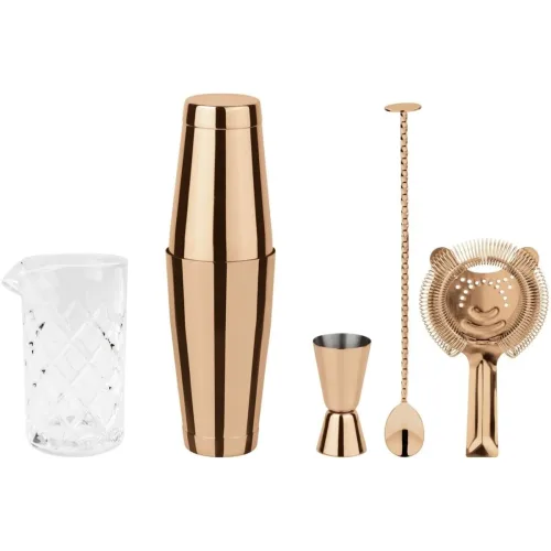 Sambonet - Paderno Mixology Set 5 Teile Kristall, One Size