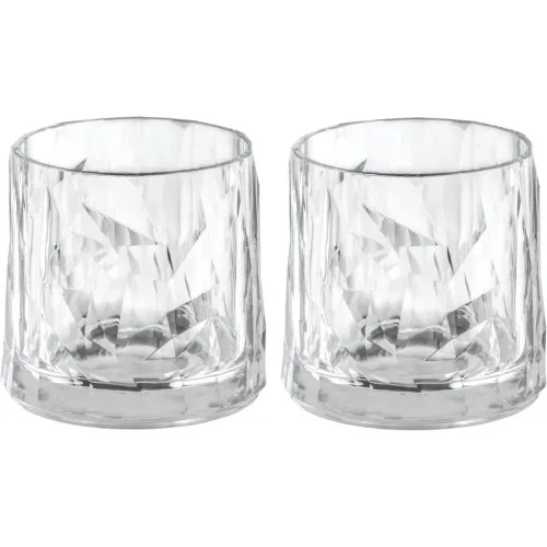 Koziol, Koziol - Becher, 2 Stück, 250 ml, Transparent