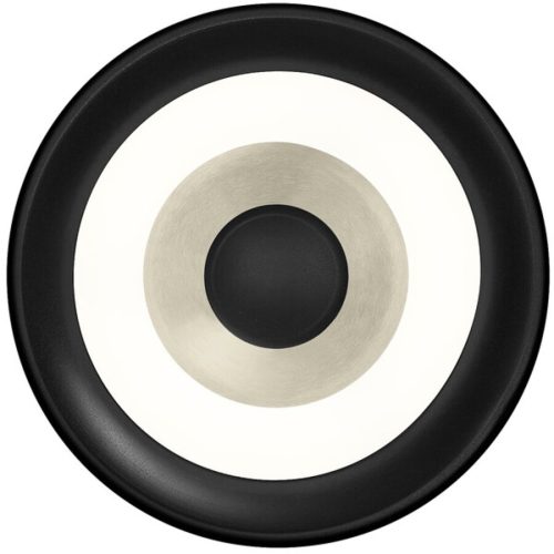 Wandlampe Speaker Beige Aluminium/Eisen 20 cm 20 cm - Farbe: sand - LED - Lichtfarbe: Warmweiss - Wandlampe- LED Energiesparlampe