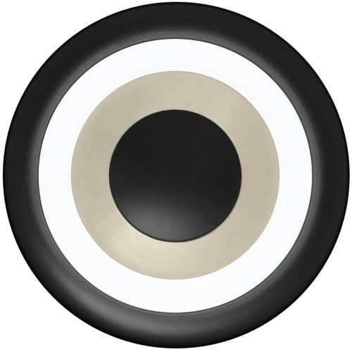 Deckenlampe Speaker Beige Aluminium/Eisen 40 cm - Farbe: sand - LED - Lichtfarbe: Extra warmweiss - Helles Neutralweiss - Deckenlampe- LED