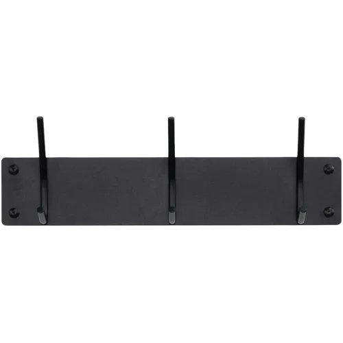LIVIQUE, Wandelement Tobo Schwarz Stahl 40 cm 12 cm - Wandelement