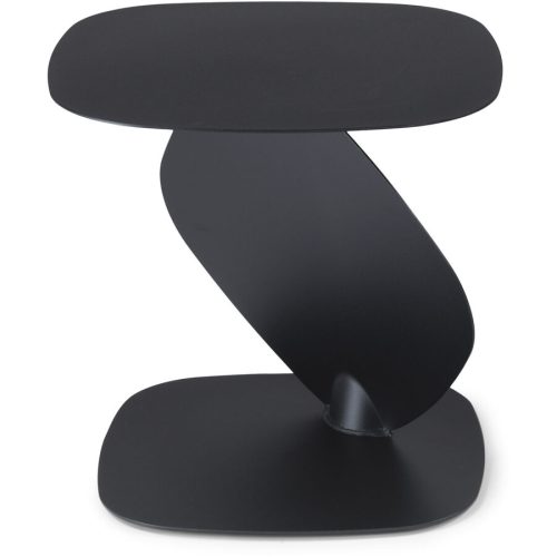 Spinder Design Beistelltisch Hesta Schwarz Metall 44 cm - Material: Stahl - Beistelltisch