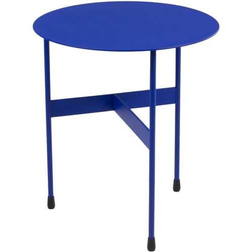 Spinder Design Beistelltisch Hesta Blau Stahl 40 cm - Beistelltisch