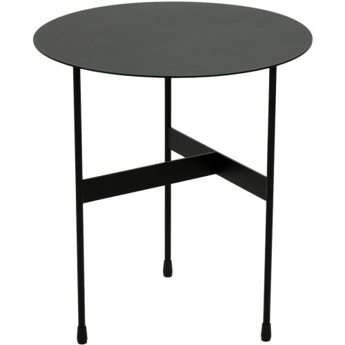 Spinder Design Beistelltisch Hesta Schwarz Stahl 45 cm - Beistelltisch