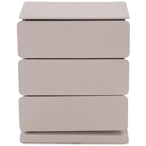 Spinder Design, Spinder Design Kommode Hesta Braun Stahl 37 cm 26 cm - Farbe: taupe - Kommode