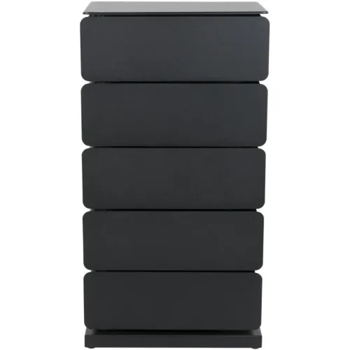 Spinder Design Kommode Hesta Schwarz Stahl 37 cm 26 cm