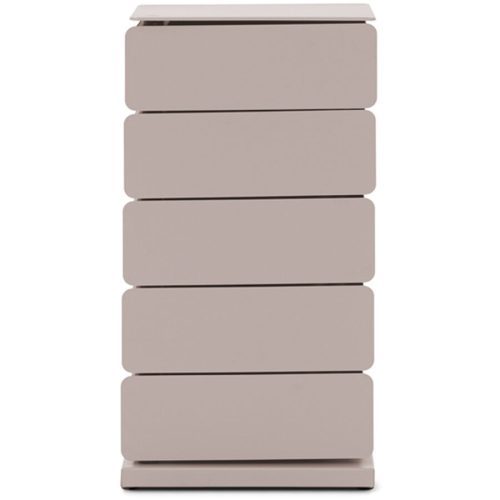 Spinder Design Kommode Hesta Braun Stahl 37 cm 26 cm - Farbe: taupe