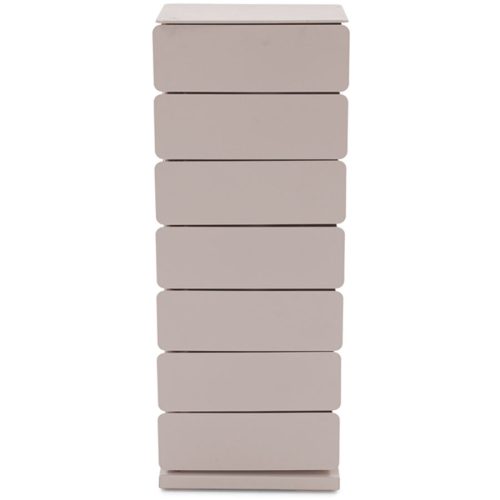 Spinder Design Kommode Hesta Braun Stahl 37 cm 26 cm - Farbe: taupe - Kommode