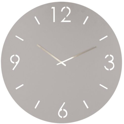 Spinder Design Uhr Hesta Braun Stahl 60 cm - Farbe: taupe - Uhr