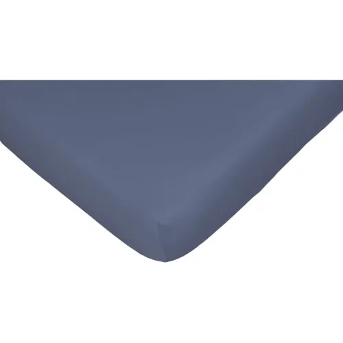 Nobilium - Nela Fixleintuch, 140 x 200 cm, Mitternachtsblau