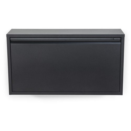 Spinder Design Schuhschrank Hesta Schwarz Stahl 75.3 cm 40.6 cm - Schuhschrank