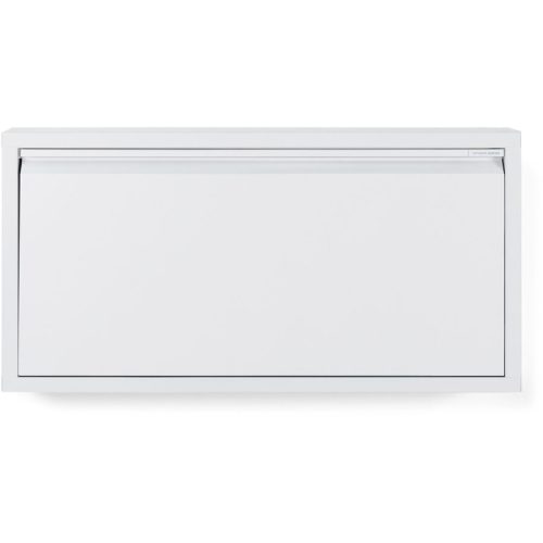Spinder Design Schuhschrank Hesta Weiss Stahl B 75 cm H 37.5 cm - Schuhschrank