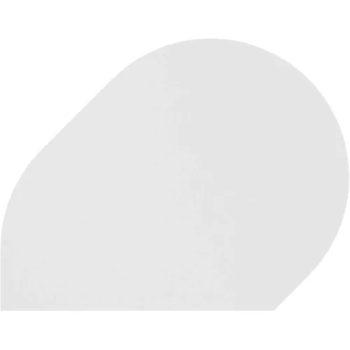 kaiserkraft, kaiserkraft VIOLA - Anbautisch, Ø 1000 mm, graphit / weiß