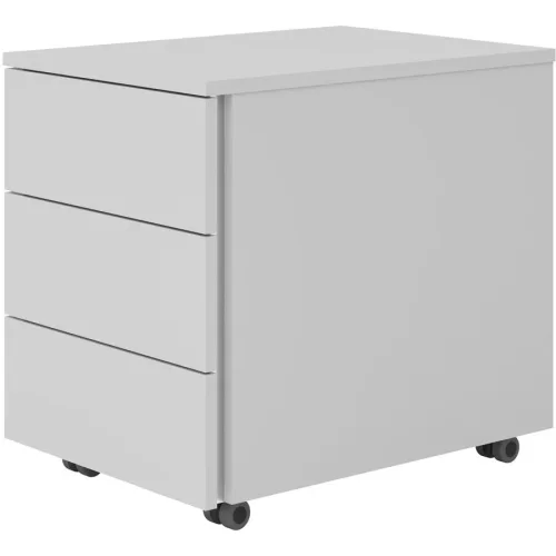 APOLLO, APOLLO Rollcontainer VLC30/5/5/GL grau, 3 Schubladen