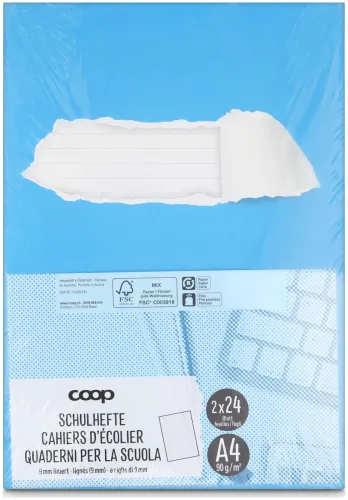 Elco, ELCO Schulheft A4 73051.35 liniert blau