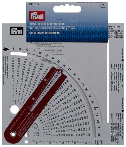 Prym, Prym Strickrechner mit Z&auml;hlrahmen Karte