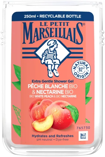 Le Petit Marseillais, Le Petit Marseillais - Duschgel Pfirsich & Nektarine, 250 ml