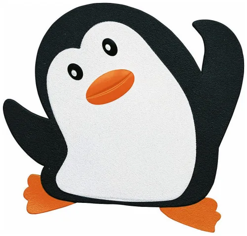 Spirella Anti-Rutsch-Sticker Pingy | Schwarz, Weiss | 11 cm