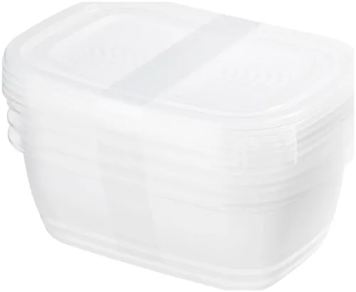 Rotho Set Kühlschrankdosen 4 x 1 l ECO