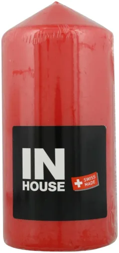 Inhouse Zylinderkerze 70x150mm rot