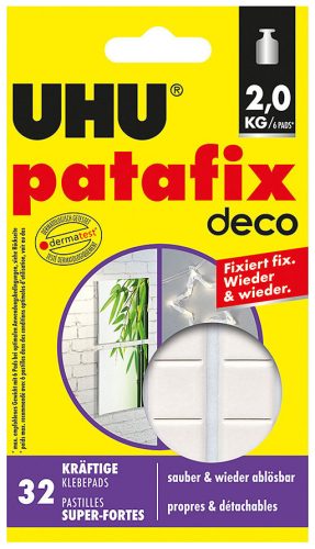 UHU, Uhu Patafix Kleber Homedeco 32 Stück