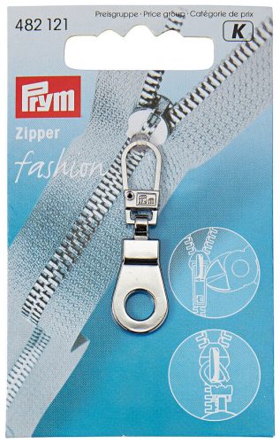 Prym, Prym Fashion-Zipper &Ouml;se, silber Karte 1 Stk.