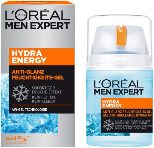 L'Oréal Paris Men Expert Hydra Energy Kühlendes Feuchtigkeits-Gel Anti-Glanz